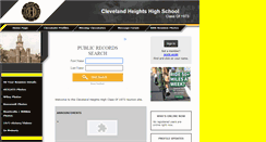 Desktop Screenshot of clevelandheights1973.com